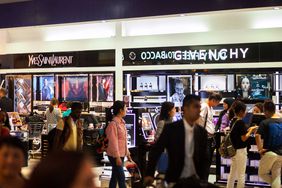 Parfume and cosmetics shop in airport Dubai