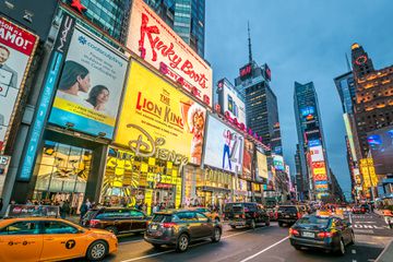 Times Square by night