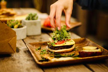Akua kelp-based burger