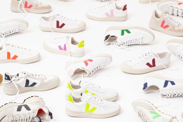 A group of Veja sneakers