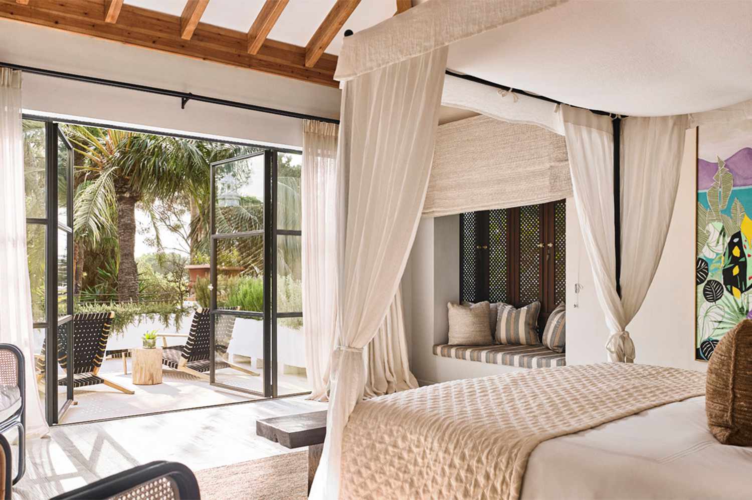 Guest room at the Marbella Club