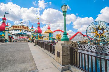 Pixar Pier in Disney California Adventure Park