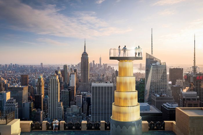 Top of the Rock Skylift in NYC