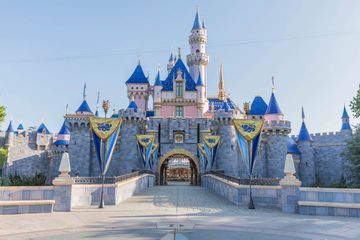 Sleeping Beauty Castle at Disneyland Park, California 