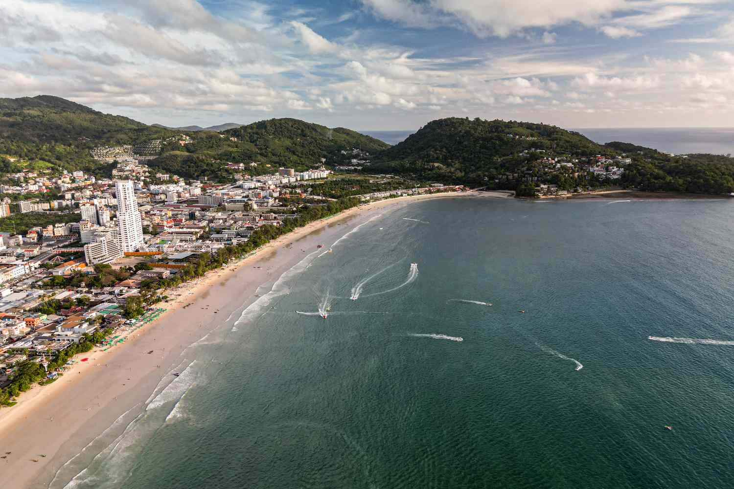 Aerial view of Phuket