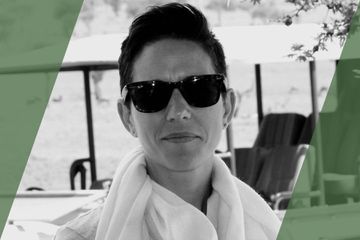 A black and white portrait of a person who is listed as an A List travel advisor/agent (names mentioned in text)