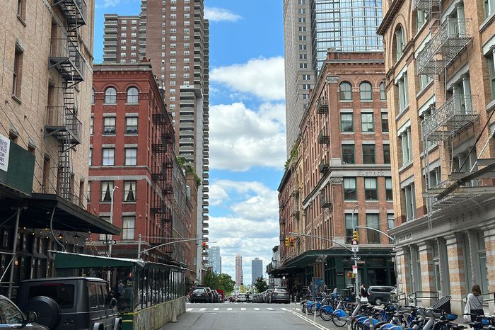 Tribeca neighborhood in NYC