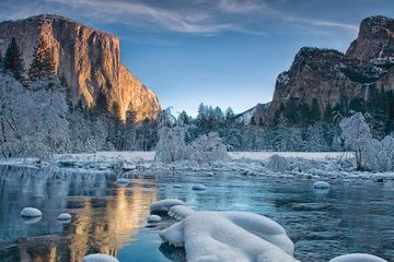 Yosemite winter at the gates
